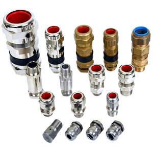 Prensaestopas a Prueba de Explosiones EX de Acero Inoxidable 304 para Uso Industrial de Bajo Voltaje, Nivel de Protección IP68, Doble Sellado, Certificado Atex - Product Image 1