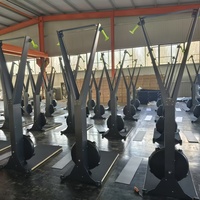 Máquina de esquí aeróbica comercial con equipo de fitness cardiopulmonar resistente al viento