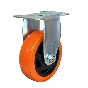 Ruedas giratorias de plástico de 3/4/5 pulgadas, de uso medio, con núcleo de PP, poliuretano (PU), para carritos, ruedas de PVC. - Product Image 3