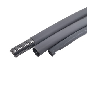 Vente en gros sur mesure Conduit électrique flexible étanche aux liquides de forme ondulée en zinc enduit de plastique de haute flexibilité pour atomique - Product Image 1