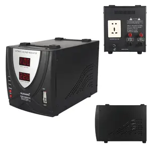 XVR series 3000va 5000va peralatan listrik dan perlengkapan Tv guard 220v volt 3kva 5kva ac relay regulator tegangan otomatis