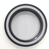 Roulement en céramique 6810 50*65*7mm à gorge profonde avec billes Si3N4 et cage en PTFE pour pompes chimiques