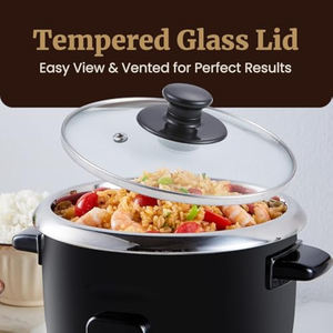 <span class=keywords><strong>Cuiseur</strong></span> à <span class=keywords><strong>riz</strong></span> électrique de 6 tasses avec pot intérieur en acier inoxydable de qualité alimentaire 304 pour faire des soupes, des ragoûts, des céréales <span class=keywords><strong>et</strong></span> des céréales - Product Image 2