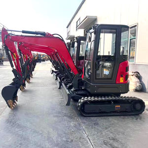 Pengiriman Gratis CE EPA Excavator Pertanian Multifungsi 3.5 Ton Mini Digger Micro Bagger Excavator Kecil 1800kg Dijual - Product Image 1