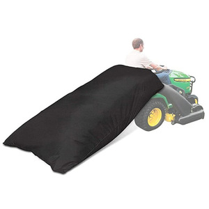 Bolsa para desechos de barredora de jardín, de tela Oxford negra, para recogida de hojas, para uso con tractor cortacésped - Product Image 1