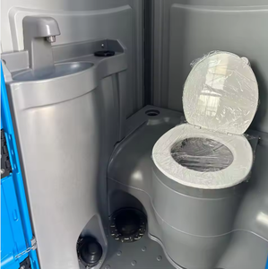 Station de lavage des mains portable Poly John, salle de bain portable, toilettes mobiles en plastique HDPE, <span class=keywords><strong>WC</strong></span> moderne pliable, utilisation facile, location - Product Image 3
