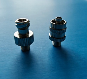 Metmal Brass chủ đề để Nam Nữ luer phù hợp Bộ chuyển đổi Threaded luer khóa <span class=keywords><strong>Coupler</strong></span> - Product Image 3