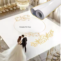 Piste de danse portable étanche Starlight Brillant Mariage Blanc Piste de danse Location d'événement
