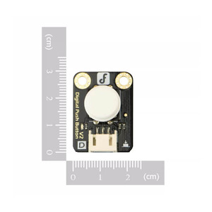 DFRobot Compatible con Arduino, Módulo <span class=keywords><strong>de</strong></span> Botón <span class=keywords><strong>Digital</strong></span> Grande, Color <span class=keywords><strong>de</strong></span> Botón Aleatorio, Buena Sensación al Tacto - Product Image 2