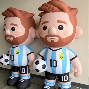 Vendita Diretta di Fabbrica Modello Gonfiabile di Messi Personalizzabile con Logo per Decorazione di Nightclub e Bar <span class=keywords><strong>Mascotte</strong></span> Personalizzata - Product Image 2