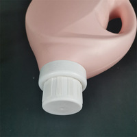 Bouteilles de détergent à lessive OEM/ODM 2L 5L, bouteilles en plastique rechargeables personnalisables avec couvercle pour soins personnels