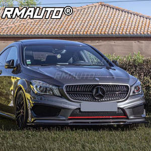 Para Mercedes Benz CLA C117 AMG CLA45 2013-2015, Divisor de Parachoques Delantero, Difusor, Protector de Parachoques, Kit de Carrocería, Accesorios para Automóviles - Product Image 2