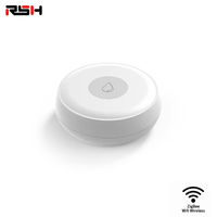 Détecteur d'alarme de niveau d'eau sans fil intelligent Zigbee haute précision pour usage domestique et extérieur