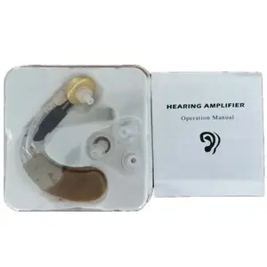Plastic Hearing Aid Ear Sound Amplifier Adjustable Hearing Aids mini invisible internal Ear hearing Amplifier for deaf elderly