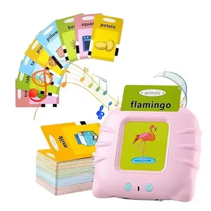 Factory Hot Sale Talking Baby Flash Cards, Vocabulary Flash Cards, Speech Therapy Toys