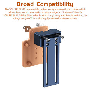 Módulo de Máquina de Grabado Láser <span class=keywords><strong>SCULPFUN</strong></span> S30 Pro de 10 W con Lente Intercambiable y Asistencia de Aire Integrada para un Corte Limpio, Compatible con <span class=keywords><strong>SCULPFUN</strong></span> S9 <span class=keywords><strong>S6pro</strong></span> - Product Image 2