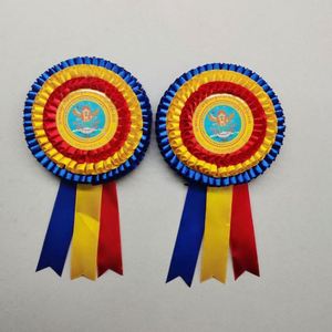 Ruban personnalisé en gros-grain pour récompenses, ruban de remise de diplôme, ruban vierge pour collier de cheval, ruban de récompense, rosette pour roses éternelles - Product Image 3