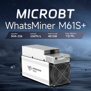เครื่องขุด M61S พลัส16.5W 240T 242T 244T SHA256อัตราแฮชสูงเครื่องทำเหมือง BTC ใช้พลังงานอย่างมีเสถียรภาพ - Product Image 3