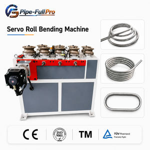 Máquina de Rolado de Tubos de Siete Rodillos con Modo de Tres Rodillos, Dobladora de Tubos CNC para Tubos Cuadrados y Redondos - Product Image 1