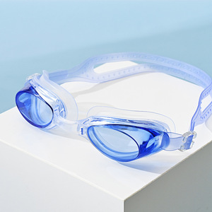 Lunettes de natation pour enfants, lentille en polycarbonate, silicone, anti-buée, étanches, pour utilisation en piscine - Product Image 1