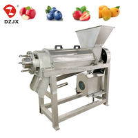 Extracteur de jus industriel en acier inoxydable DZJX avec moteur 380V 2.2-15KW haute puissance pour citron, orange, agrumes