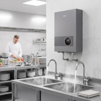 Chauffe-eau électrique central sans réservoir pour douche, système de chauffage instantané à température constante pour hôtel
