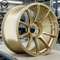 Rines Maxtera Forjados Estilo SM10RE para Autos de Pasajeros, para Porsche, BMW, Corvette, Camaro, Mustang, GT-R, 350Z, 370Z, VW Golf, Aleación
