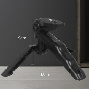 Micrófono de escopeta AY-49 Trípode Vlogging Kit Smartphone Vlog LED Light Live Streaming Micrófono Video Making Kit - Product Image 4