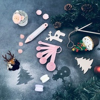 Ensemble de pâtisserie en silicone, accessoires de décoration d'anniversaire, outils de décoration de gâteaux à la crème, fournitures de décoration de gâteaux pour le bricolage