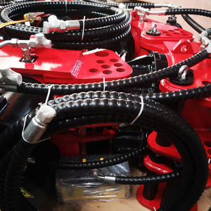Gratuitore idraulico resistente fresa per escavatore: soluzione affidabile per schiacciare la testa del mucchio di calcestruzzo nei progetti di fondazione - Product Image 3