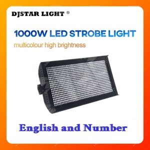Tiếng Anh Kỹ thuật số <span class=keywords><strong>Strobe</strong></span>/LED ánh sáng sân khấu DMX512 kiểm soát 1000 Wát đầy đủ màu sắc RGBW cho DJ/Câu lạc bộ/Bên/sân khấu - Product Image 2