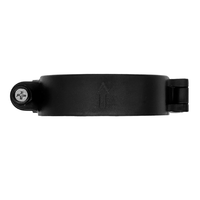 SHOONIS Sensor Penjepit Arus Efek Hall DC Pemasangan Loop Terbuka 9-16V Akurasi 1% Output Cahaya 2-Kanal RJ45