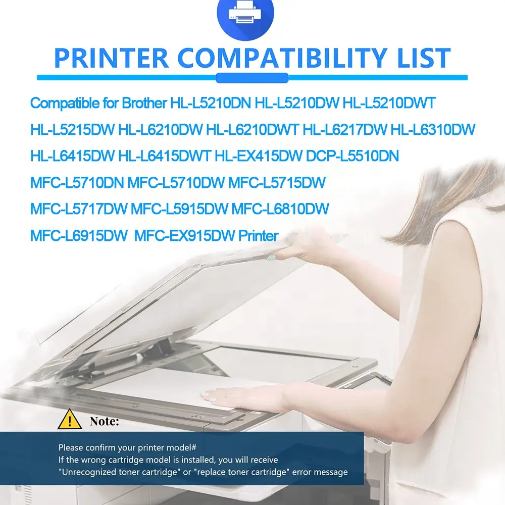 Fournisseur de cartouches de toner TN920 compatibles avec les cartouches d'imprimante Brother TN3600XL TN3610 TN70J cartouches d'imprimante à toner blanc