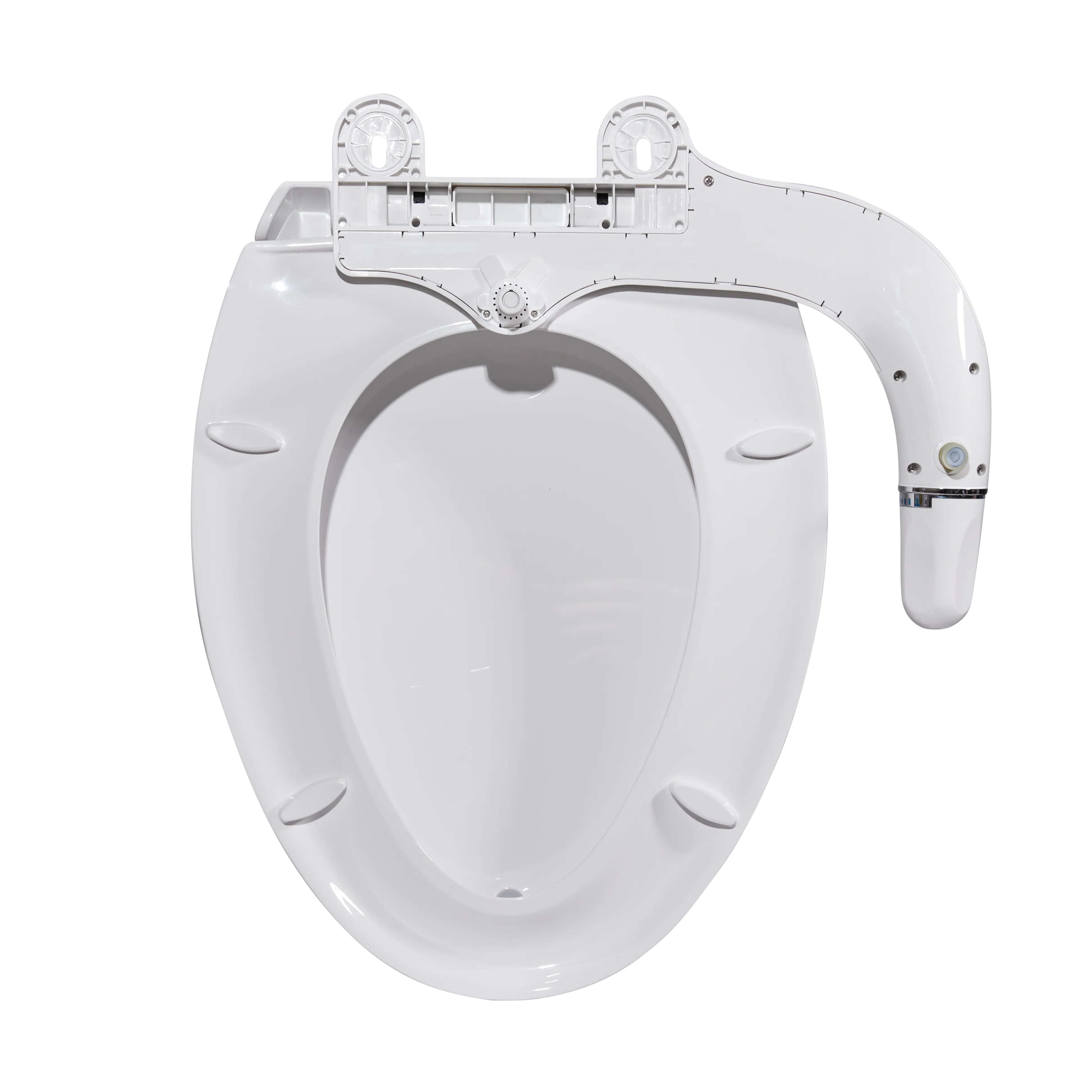 Bidet American Style PP Material V Shape Toilet Seat Elongated Bidet