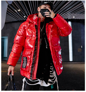<span class=keywords><strong>Meilleure</strong></span> Qualité Promotionnel Mode Brillant Manteau D'hiver Hommes Puffer Doudoune - Product Image 4