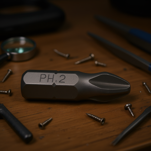 Punta de destornillador cruzada antideslizante PH, tamaño 2, para tareas de fijación de precisión - Product Image 3