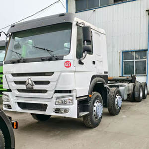 Прямые продажи с завода Sinotruck HOWO 8*4 привод 12-колесный самосвал шасси - Product Image 2