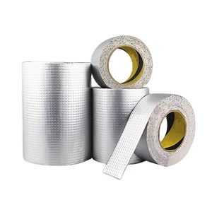 <span class=keywords><strong>Bande</strong></span> <span class=keywords><strong>d</strong></span>'<span class=keywords><strong>étanchéité</strong></span> autocollante en caoutchouc butyle pour toiture en acier, matériau adhésif imperméable en rouleau pour réparation de fuites - Product Image 1
