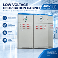 Boîtier de distribution ATS à double alimentation, interrupteur de transfert automatique 630A 400V IP54 pour l'alimentation électrique des bâtiments