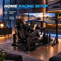 Simulateur de conduite de voiture électrique VR complet avec pédalier de karting de drift pour aires de jeux intérieures, salles d'arcade, centres commerciaux et parcs sportifs