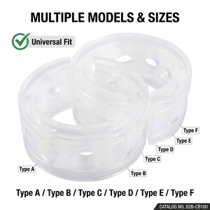 Amortisseur de choc de voiture en TPE durable, <span class=keywords><strong>tampon</strong></span> de suspension en caoutchouc OEM pour amortissement des vibrations de ressort hélicoïdal de voiture - Product Image 6