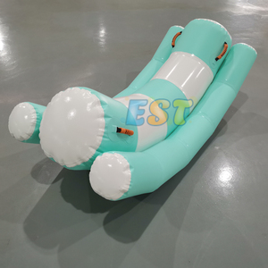 Bateau gonflable drôle de balançoire pour le <span class=keywords><strong>parc</strong></span> aquatique Jeux d'eau d'été Jouet de jeu d'eau flottant de <span class=keywords><strong>lac</strong></span> <span class=keywords><strong>et</strong></span> de mer - Product Image 3