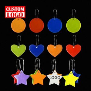 Accessoires de porte-clés réfléchissants, pendentif de sac, porte-clés réfléchissant classique, porte-clés de voiture réfléchissant - Product Image 1
