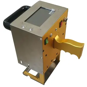 Handgeführte elektrische Tiefpunkt-Stuckmaschine für Vin-Nummer für Metall mit Touchscreen-Steuerung