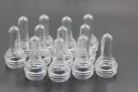 Préforme pour bouteille d'eau en PET 29/25 8g12g12.5g23g25g 27g pour bouteilles d'eau minérale de 330 ml, 500 ml et 1 litre
