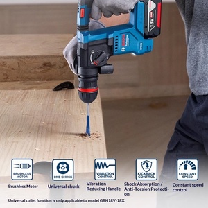 Marteau perforateur électrique double usage pour béton, lithium, GBH18V-18, léger - Product Image 3