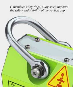 Imán de Elevación Industrial de 5000 kg, 5 t, Imán Permanente Delgado y Grueso con Servicio de Doblado - Product Image 2