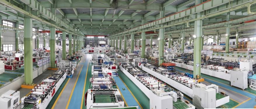 Plastic 4 Side Sealing Paper Bag Making Machine Zipper Pouch Ziplock Doypack 12