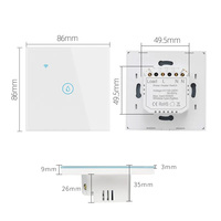 Interrupteur intelligent pour chauffe-eau LangYeao Tuya Zigbee, haute puissance 20A/40A, contrôle vocal et programmation via application, compatible Alexa et Google
