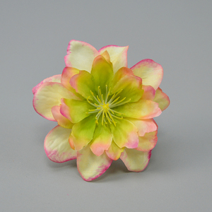 Pivoines en soie artificielle prix d'usine décoration de mariage arche murale et gâteau de table déco fausse tête de pivoine en soie - Product Image 3